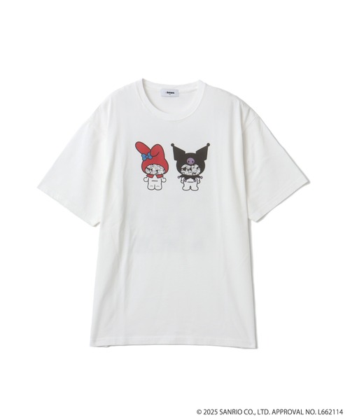 tシャツ atmos pink x MY MELODY ＆KUROMI Vintage Big T-shirt / アトモス ピンク マイメロディ ア
