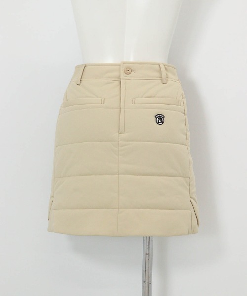 25AW 新作アルチビオ防風保温中綿キルトスカート archivio（アルチビオ） スカート 防風保温中綿キルトスカート