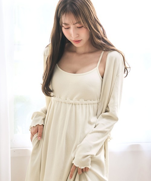 aimerfeel（エメフィール） パジャマ ルームウェア カップ付き キャミ