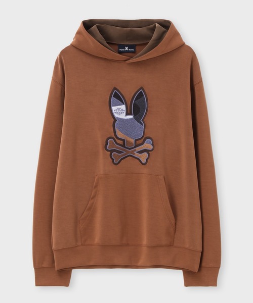 Psycho Bunny（サイコバニー） パーカー モザイクステッチバニー