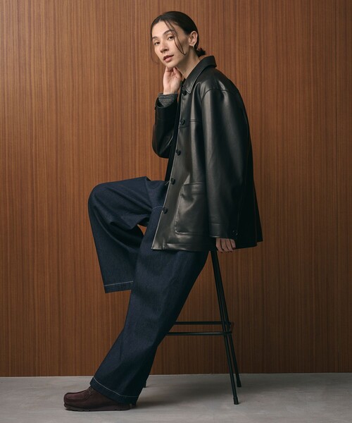 BEAUTY＆YOUTH UNITED ARROWS カバーオール レザーライク