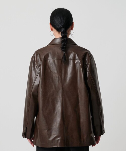 BEAUTY＆YOUTH UNITED ARROWS カバーオール レザーライク