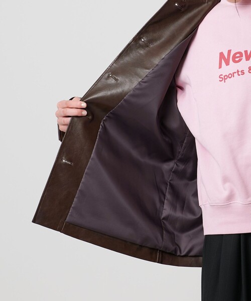 BEAUTY＆YOUTH UNITED ARROWS カバーオール レザーライク