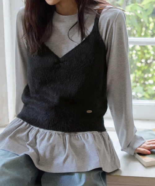 ベスト ジレ ニットビスチェ レディース : ZOZOTOWN Yahoo!店 - 通販