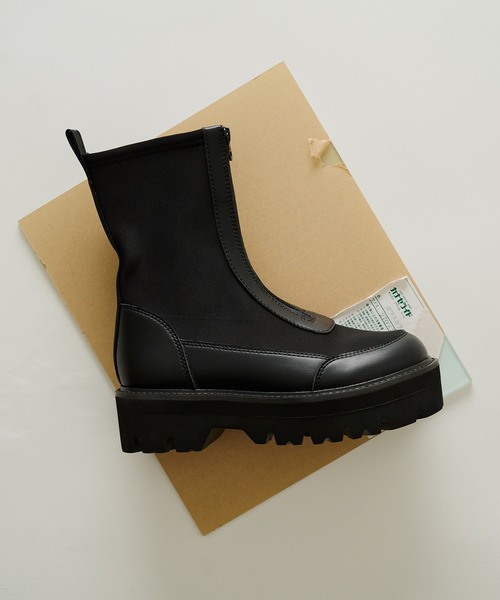 SHAKA（シャカ） ブーツ センタージップブーツ ZIP THICK TANK BOOTIE