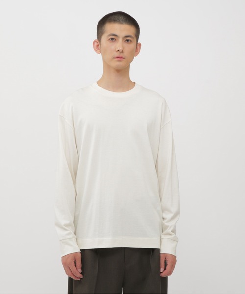 MARGARET HOWELL（マーガレットハウエル） tシャツ SOFT COTTON WOOL
