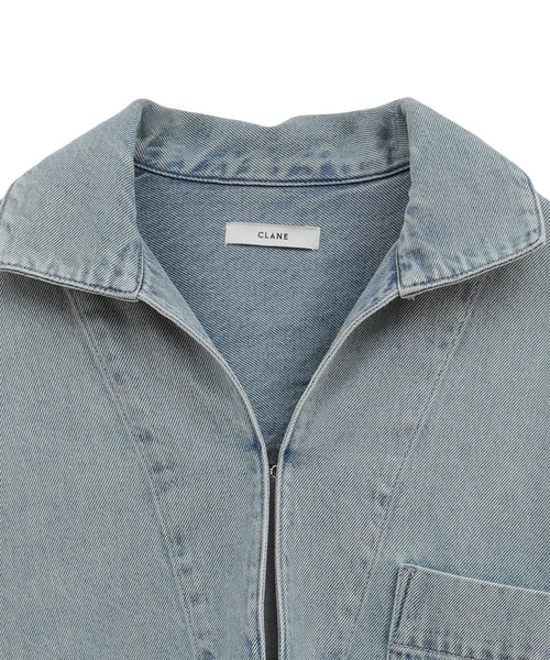 CLANE（クラネ） ブラウス シャツ 「CLANE/クラネ」DENIM OVER SKIPPER