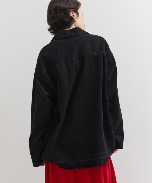 CLANE（クラネ） ブラウス シャツ 「CLANE/クラネ」DENIM OVER SKIPPER