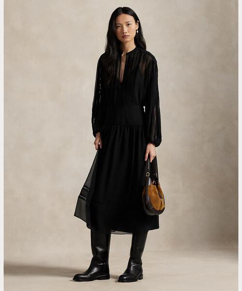 POLO RALPH LAUREN（ポロ・ラルフローレン） ワンピース レーストリム