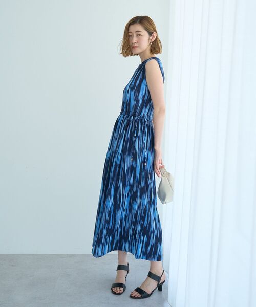 「YECCA VECCA」 ノースリーブワンピース FREE ブラック レディース_画像3