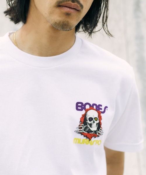 「ムラサキスポーツ」 半袖Tシャツ S ブラック メンズ_画像4