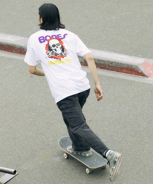 「ムラサキスポーツ」 半袖Tシャツ S ブラック メンズ_画像8