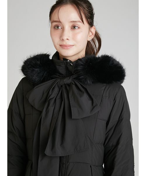 CELFORD（セルフォード） ダウンコート ダウンジャケット フードリボン