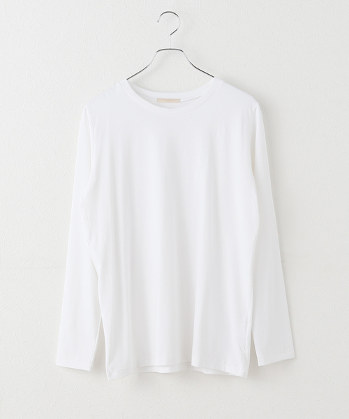 plage（プラージュ） tシャツ supima high wet long Tシャツ
