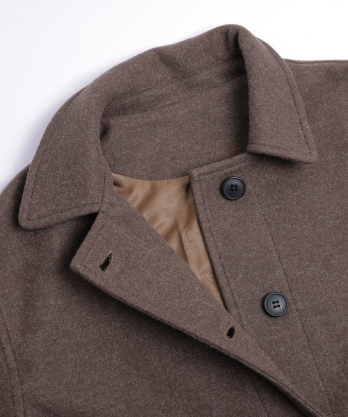 ジャケット テーラードジャケット ハマグリ刺繍 ショートコート