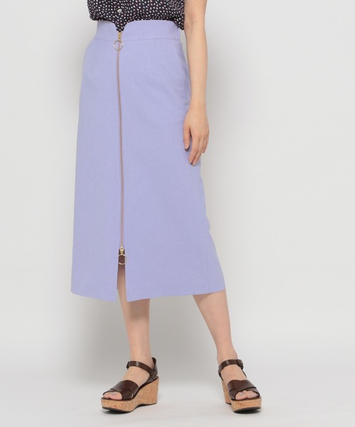 「BABYLONE」 タイトスカート 38inch ライトグリーン レディース_画像6