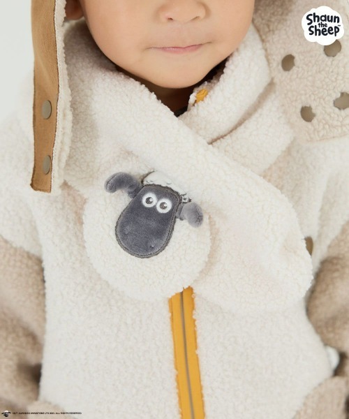 baby toysフリースマフラー　ファンシーアラモード マフラー 「ひつじのショーン X moimoln」「日本限定」フリース