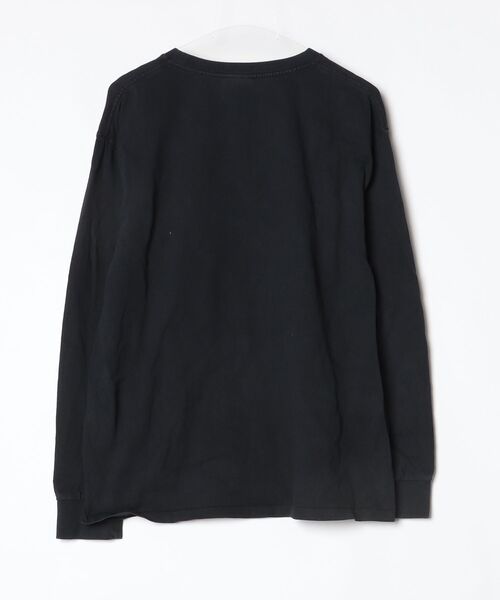 a bathing ape 長袖 A BATHING APE◇長袖Tシャツ/S/コットン/BLK/無地 : セカンド