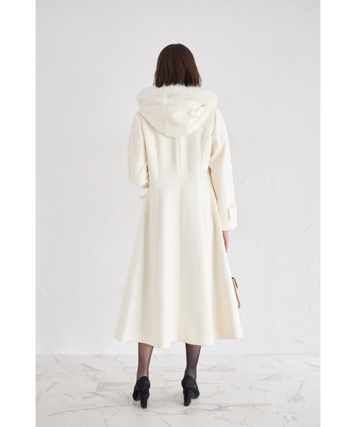 「tocco closet」 ダッフルコート M ピンク レディース_画像3