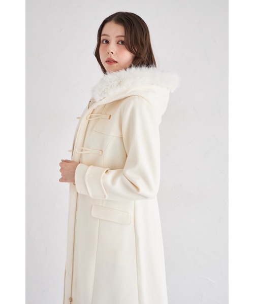 「tocco closet」 ダッフルコート M ピンク レディース_画像4