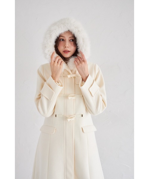 「tocco closet」 ダッフルコート M ピンク レディース_画像8