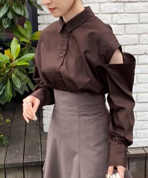 「one after another NICE CLAUP」 長袖シャツ FREE ホワイト レディースの画像5