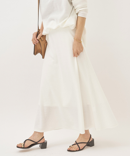 「Plage」 ロングスカート 38 ネイビー レディース_画像6