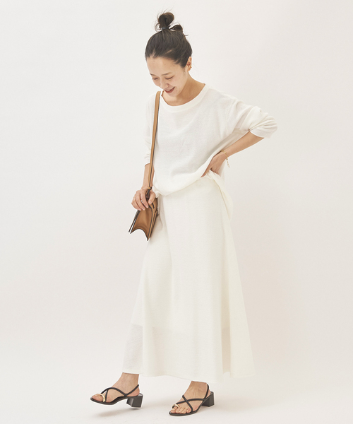 「Plage」 ロングスカート 38 ネイビー レディース_画像7