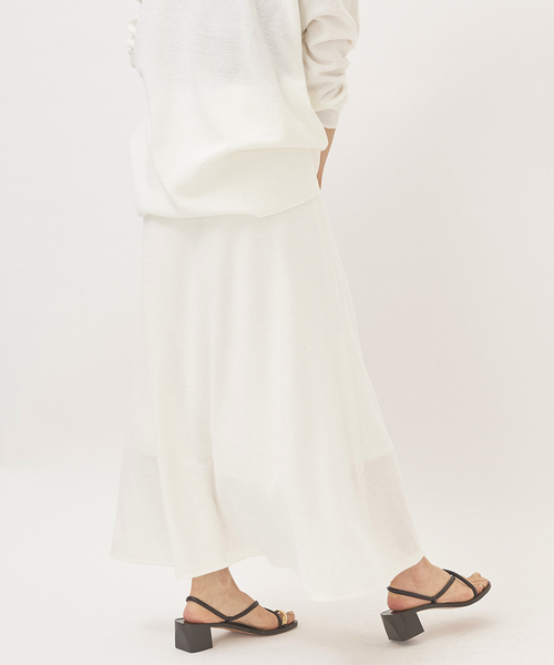 「Plage」 ロングスカート 38 ネイビー レディース_画像8