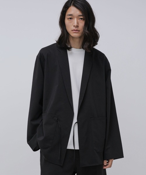 NANO universe（ナノ・ユニバース） セットアップ L ブラック メンズ