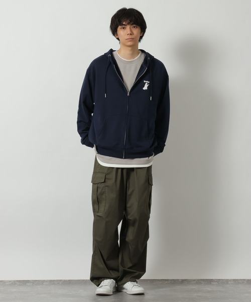 LAKOLE(ラコレ) パーカー オバケ裏毛ZIPパーカー / 633256 メンズ LAKOLE(ラコレ) パーカー オバケ裏毛ZIPパーカー / 633256 メンズ