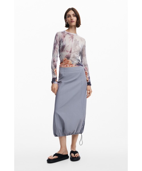 「Desigual」 長袖ニット M ブラック レディース_画像3