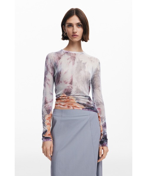 「Desigual」 長袖ニット M ブラック レディース_画像6