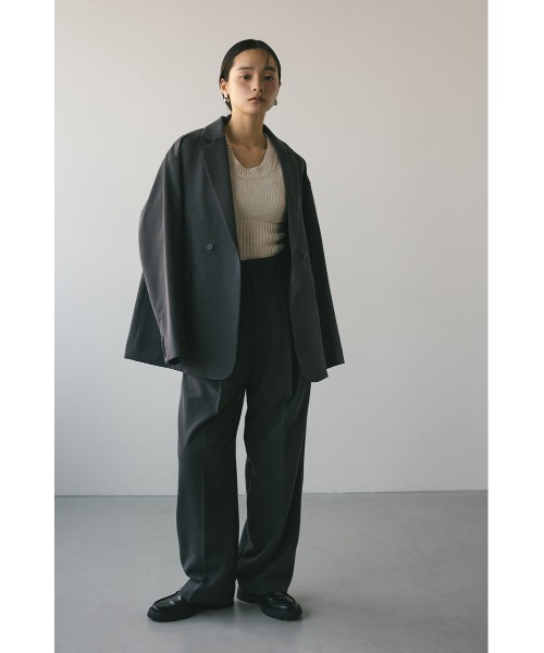 「STYLEMIXER」 スラックス SMALL イエロー レディース_画像6