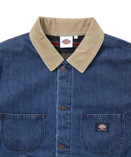 デニムジャケット gジャン 「日本限定」TNT DICKIES Denim Chore Jacket メンズ レディースの画像