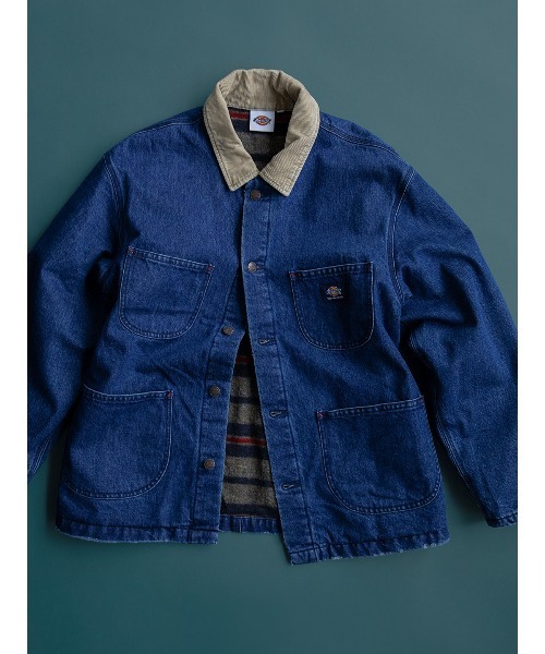 デニムジャケット gジャン 「日本限定」TNT DICKIES Denim Chore Jacket メンズ レディースの画像