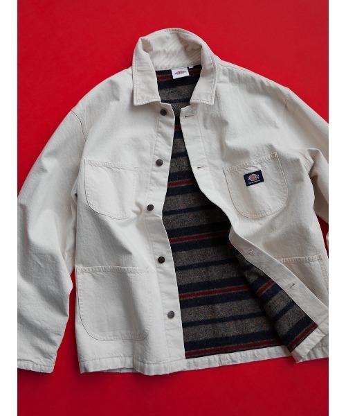 デニムジャケット gジャン 「日本限定」TNT DICKIES Denim Chore Jacket メンズ レディースの画像