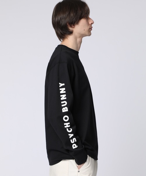 Psycho Bunny（サイコバニー） tシャツ 3BUNNYアームロゴ ロング