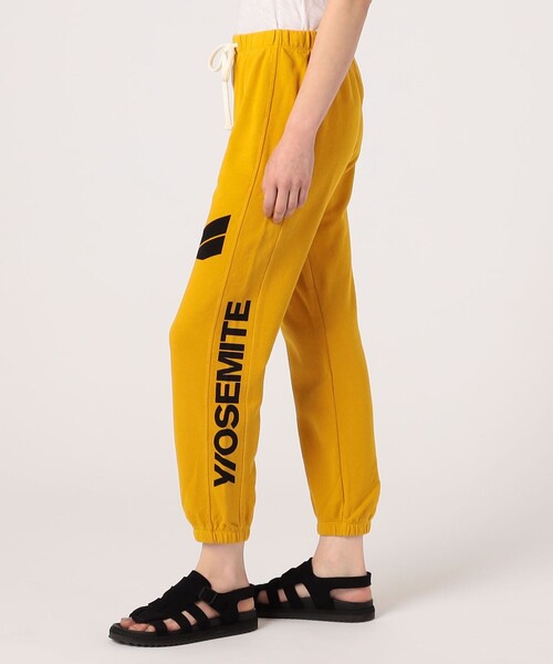 「JAMES PERSE」 スウェットパンツ 0 ブラック レディース_画像4