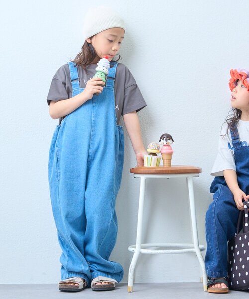 未使用　チャオパニックティピー　デニムサロペット CIAOPANIC TYPY（チャオパニックティピー） サロペット オーバーオール