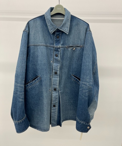 Tamme（タム） シャツ Tamme DENIM TRUCKER SHIRT (26S0347) メンズ