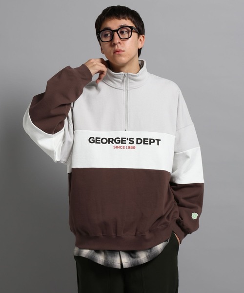 「GEORGE'S」 スウェットカットソー MEDIUM グレー系その他 メンズ_画像5