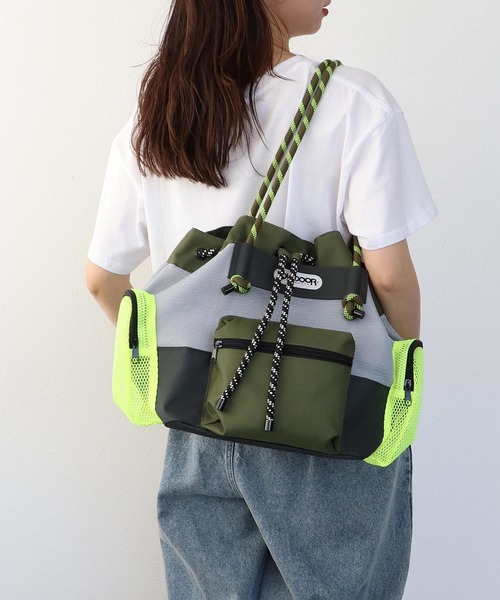 Cepica（セピカ） トートバッグ 「RISLEY×OUTDOOR PRODUCT」メッシュ