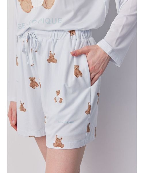 h*o様 ジェラートピケ　ルームウェア　ベージュ　上下セット gelato pique（ジェラートピケ） パジャマ ルームウェア 「ラッピング