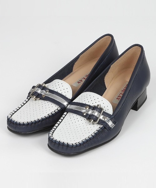 パンプス BARCLAY（バークレー）パンチングモカシンパンプス