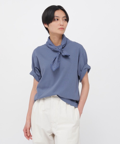 【未使用】MHL.エムエイチエル　DRY PIQUE JERSEY レディース MHL.（エムエイチエル） tシャツ UPCYCLED COTTON JERSEY レディース