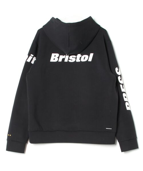 「F.C.R.B.」 プルオーバーパーカー X-LARGE ブラック メンズ_画像2