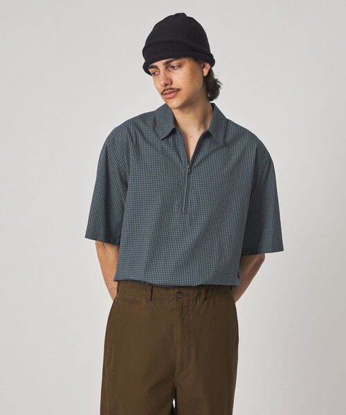 Steven Alan メンズ 半袖シャツ STEVEN ALAN（スティーブンアラン） シャツ 半袖 オーガニックコットン