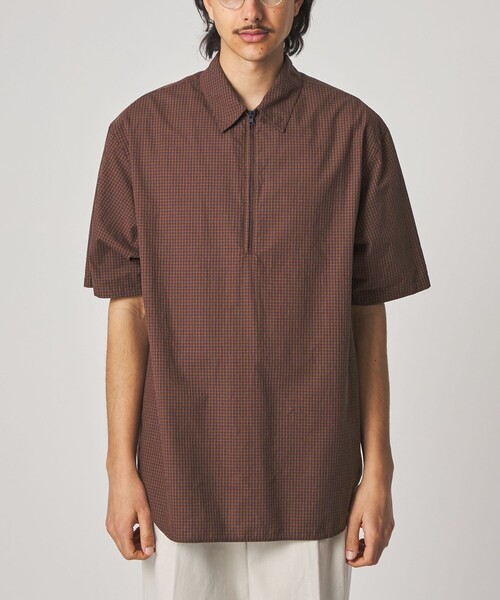 STEVEN ALAN（スティーブンアラン） シャツ 半袖 オーガニックコットン