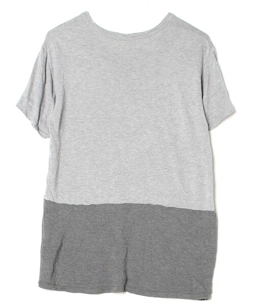 「N4」 半袖Tシャツ 2 グレー メンズ_画像2